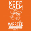 SP6006 Keep Calm We're Married