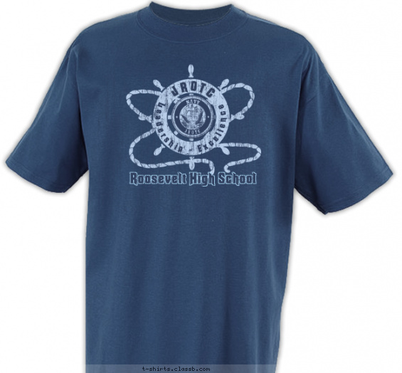 jrotc t-shirt design with 1 ink color - #SP6022