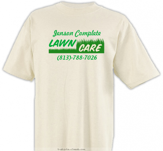landscaping-lawn-care t-shirt design with 1 ink color - #SP6221