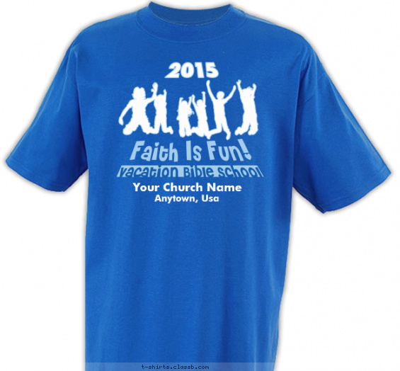 christian-church t-shirt design with 2 ink colors - #SP6248