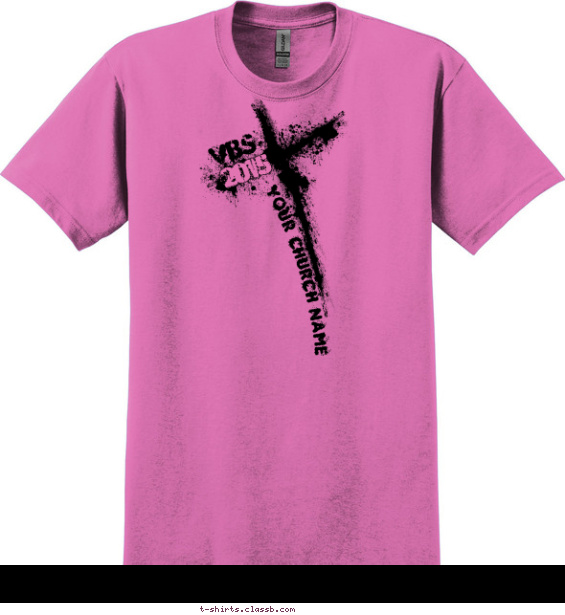 christian-church t-shirt design with 1 ink color - #SP6257