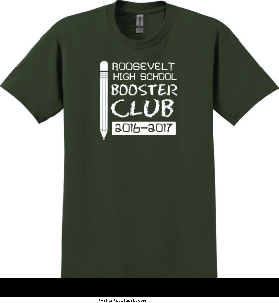 pta-pto-booster-club t-shirt design with 1 ink color - #SP6308