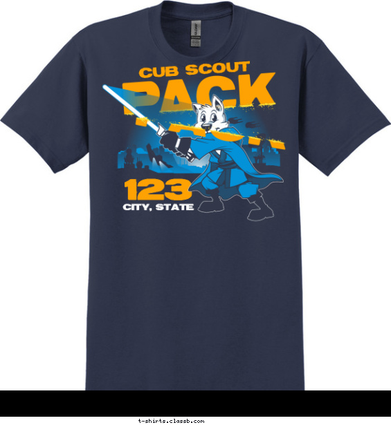 pack t-shirt design with 4 ink colors - #SP6441