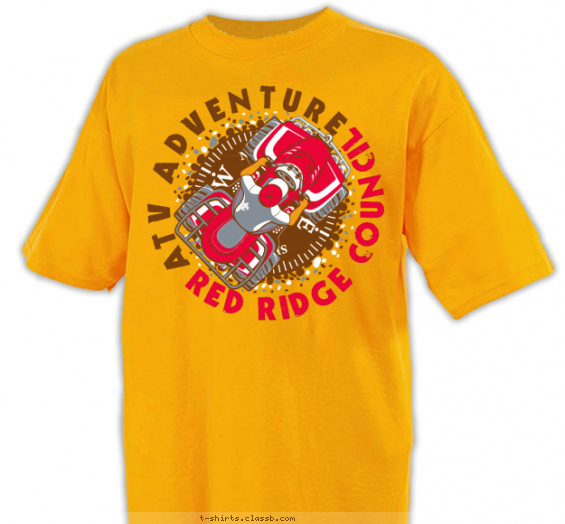 boy-scout-outdoor-adventure-themed-camp t-shirt design with 4 ink colors - #SP7078