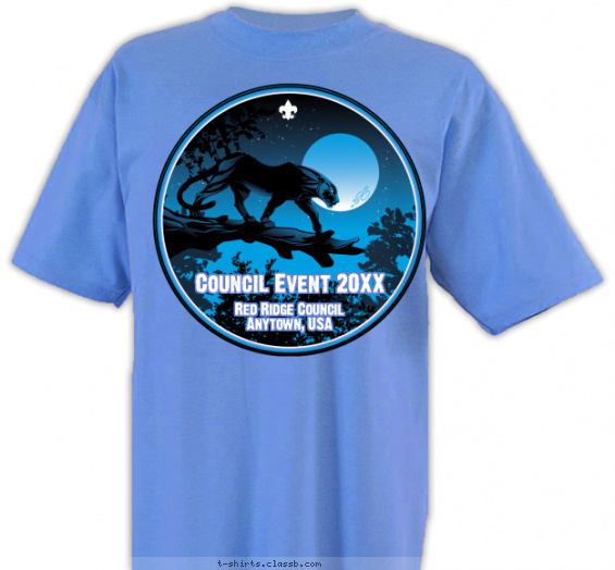 boy-scout-outdoor-adventure-themed-camp t-shirt design with 3 ink colors - #SP7296