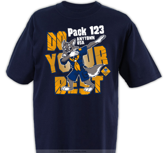 pack t-shirt design with 4 ink colors - #SP7448