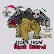 Scout Escape from Skull Island