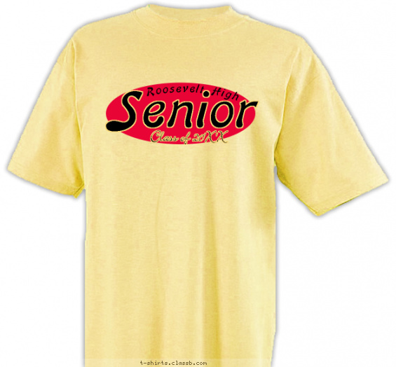 class-of-graduation-year t-shirt design with 2 ink colors - #SP957