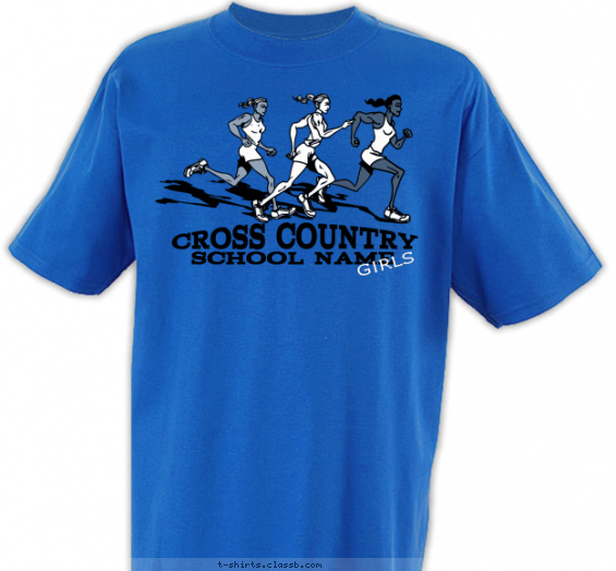 cross country tee shirt