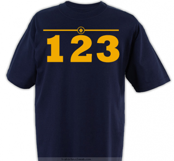 Cub Scout™ Pack Design » SP1633 It's all about the numbers