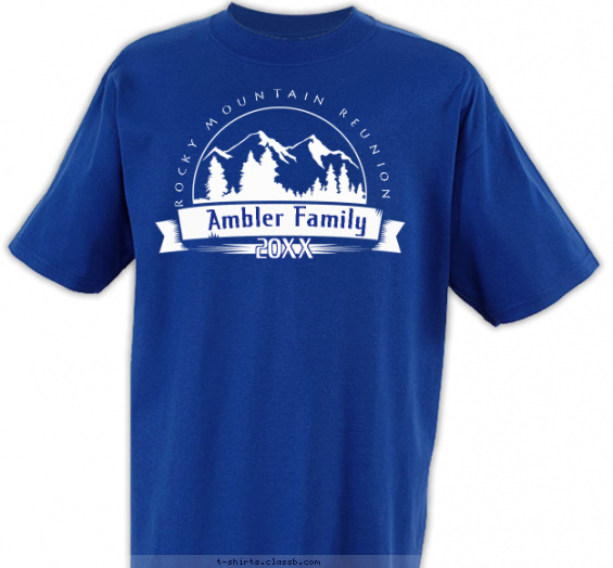 Family Reunion Design » SP1734 Mountain Reunion Shirt