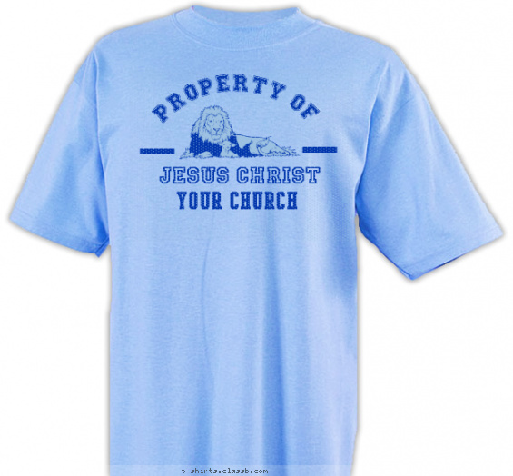 Christian Design » SP1895 Property of... Shirt