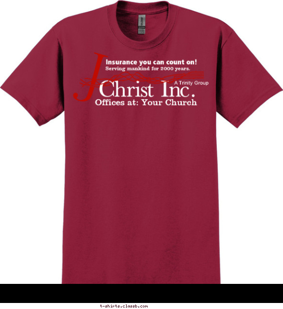 Church Youth Group Design » SP1896 Insurance Shirt
