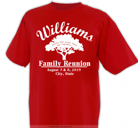 Family Reunion Design » SP191 Tree Silhouette Quote