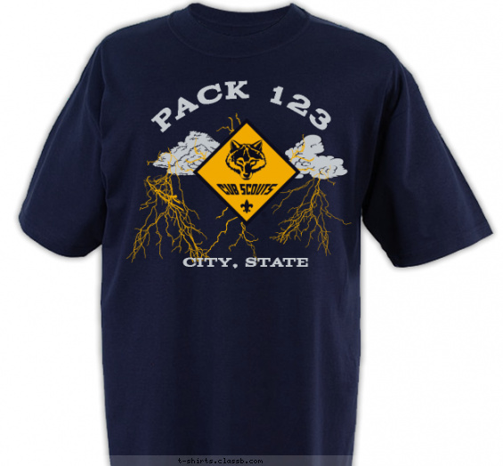 cub scout pack shirt