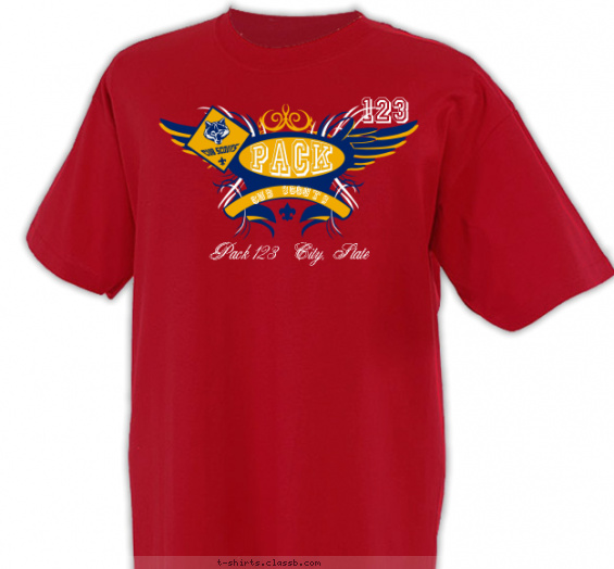 cub scout pack shirt