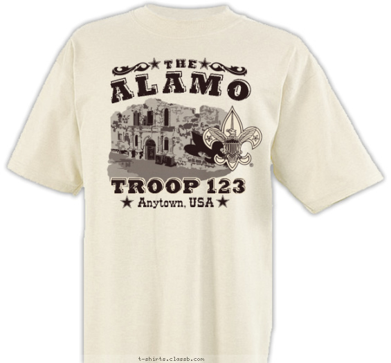 Boy Scout™ Troop Design » SP2227 The Alamo Shirt