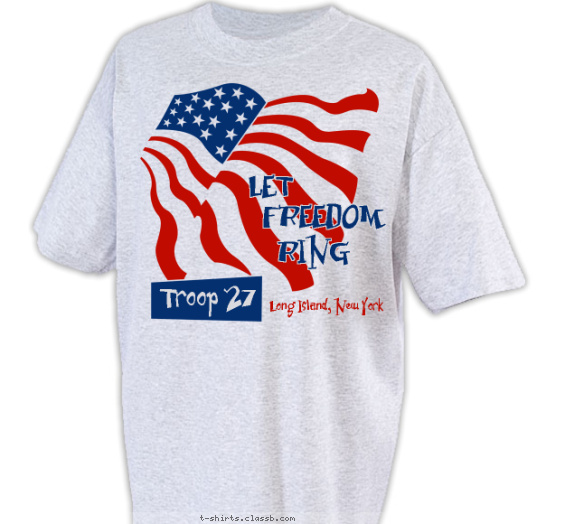 Boy Scout™ Troop Design » SP224 Let Freedom Ring