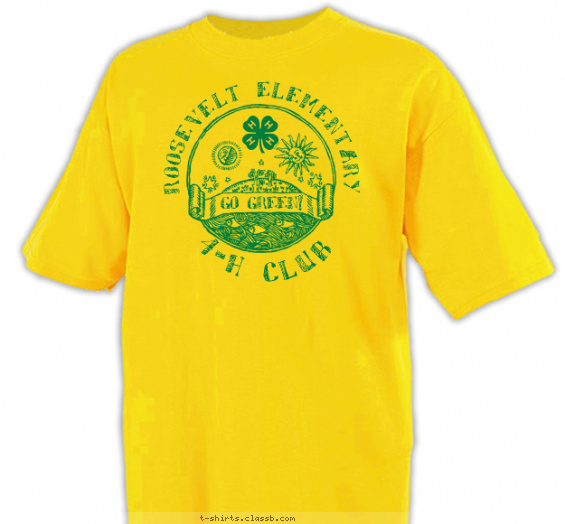 4-H Club Design » SP2324 4-H Go Green Shirt