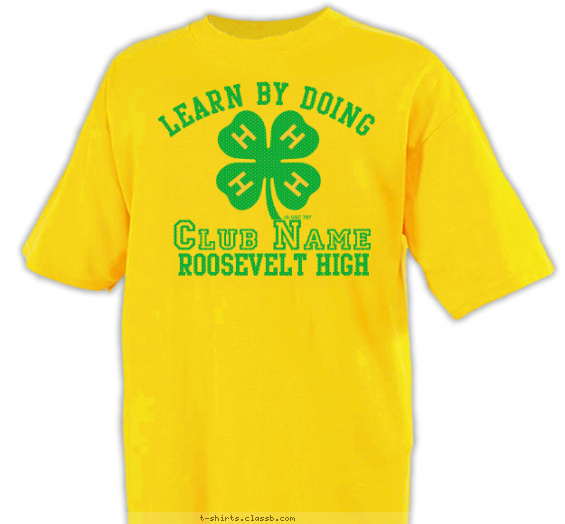 4-H Club Design » SP2343 4-H Learn by Doing Shirt