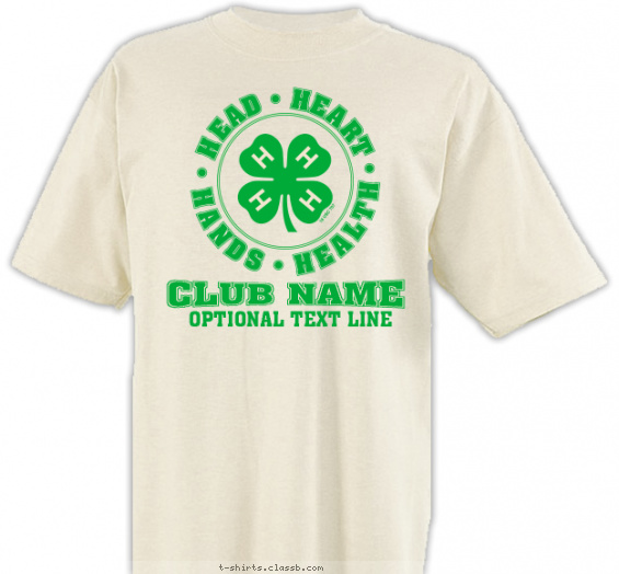 4-H Club Design » SP2353 4-H Motto Shirt