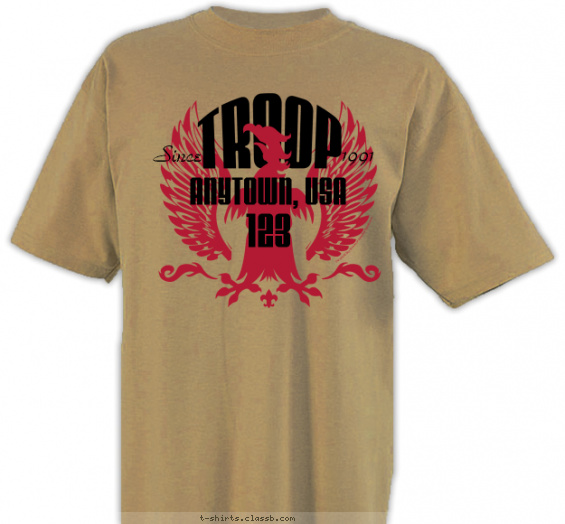 bsa troop t shirts