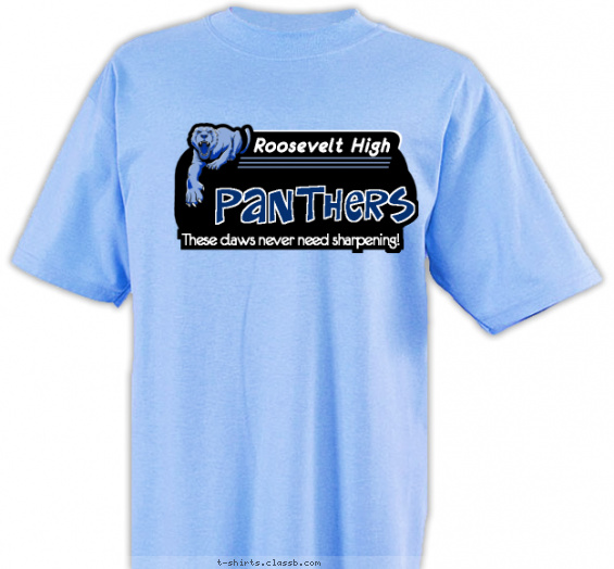 panther school spirit shirts