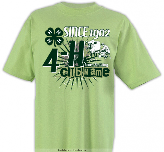 4-H Club Design » SP2988 4-H Milking Cow Club