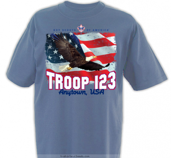 Boy Scout™ Troop Design » SP3375 Soaring Eagle Troop