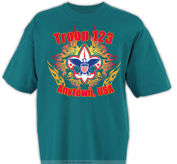 bsa troop t shirts