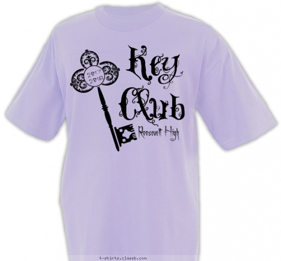 key club t shirt designs