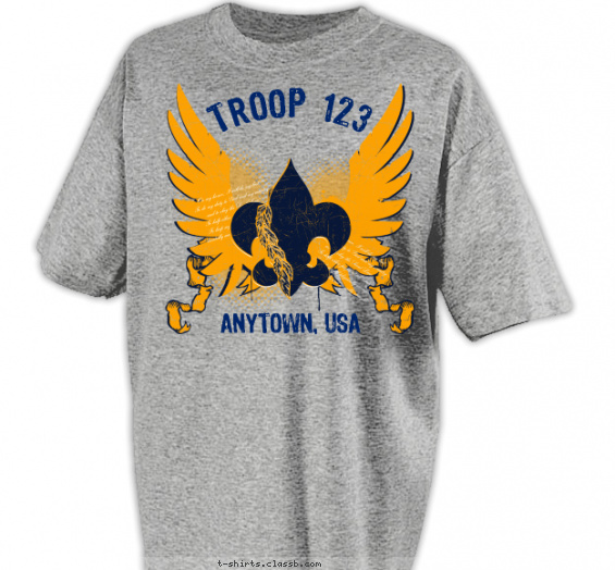 bsa troop t shirts