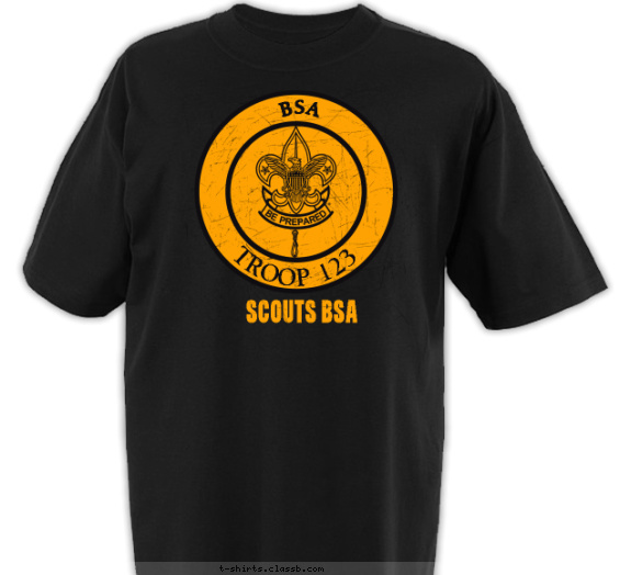 bsa troop t shirts