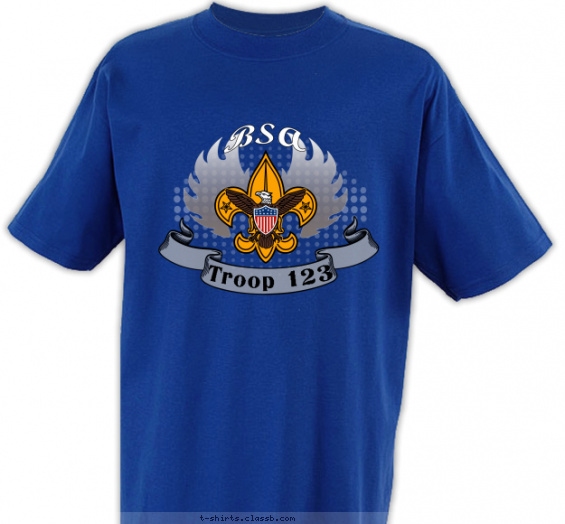 bsa troop t shirts