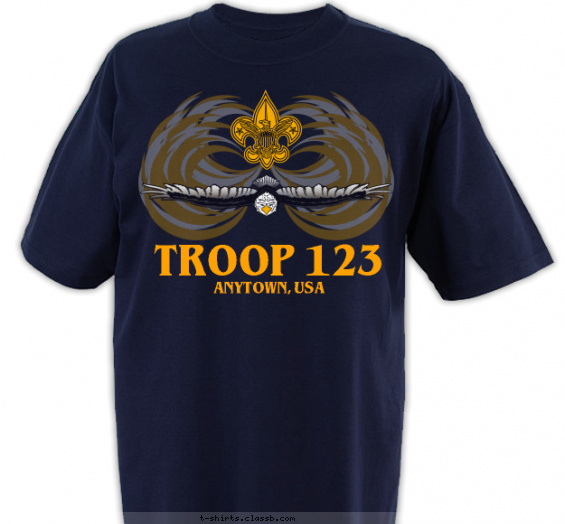 bsa troop t shirts