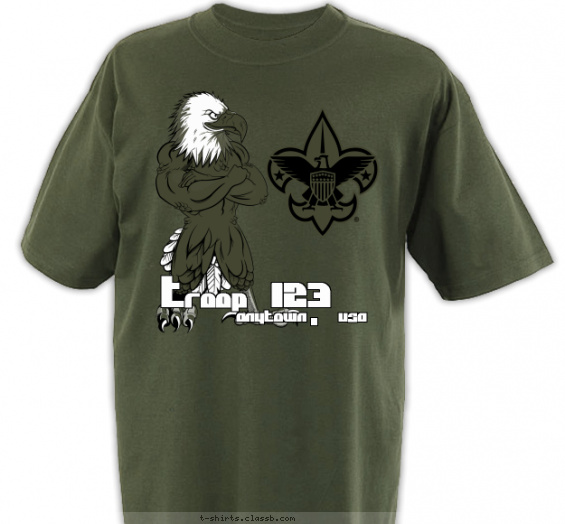 bsa troop t shirts