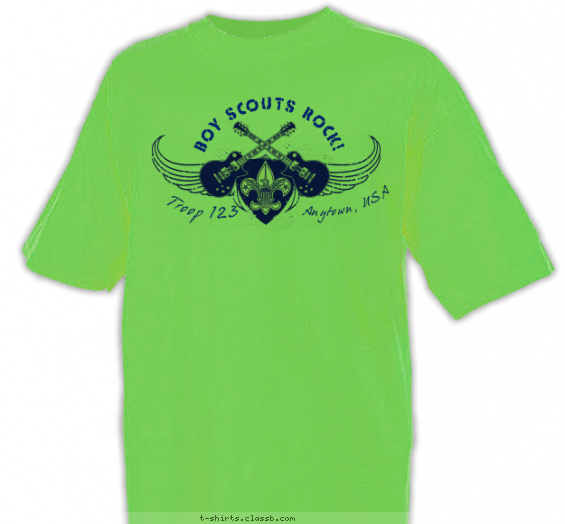 bsa troop t shirts