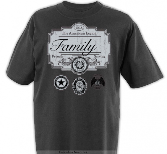 American Legion Design » SP4733 Antique American Legion family