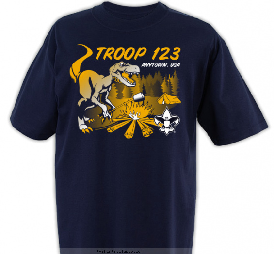 bsa troop t shirts