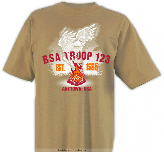 bsa troop t shirts