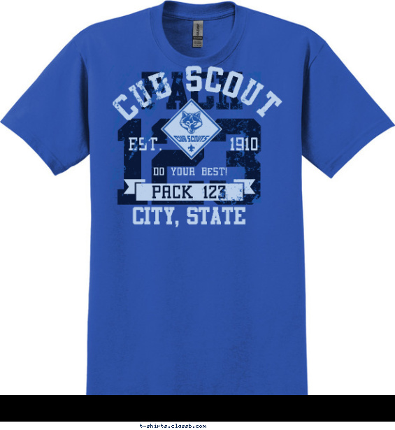 Most Popular Cub Scout Pack T-Shirt of 2019