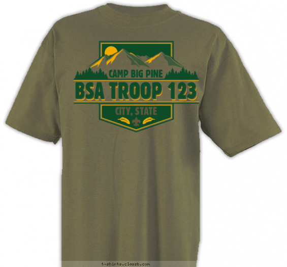 bsa troop t shirts