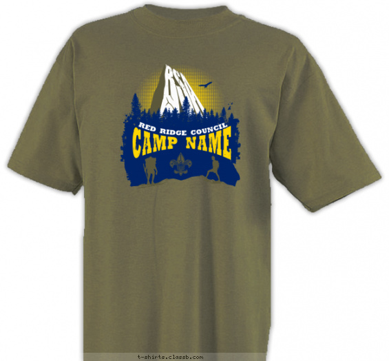 Outdoor Adventure Themed Scout Camp Design » SP5697 Hikers Mountain