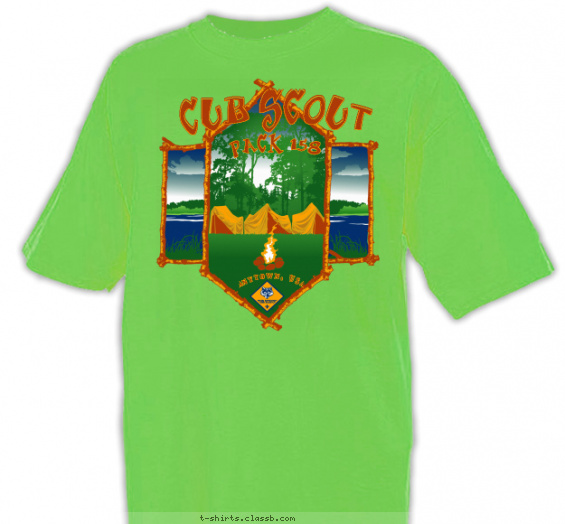 cub scout pack t shirts