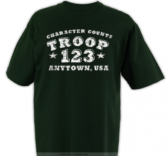 bsa troop t shirts