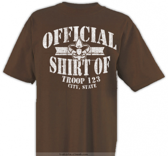 Boy Scout™ Troop Design » SP7131 Official Shirt of Troop