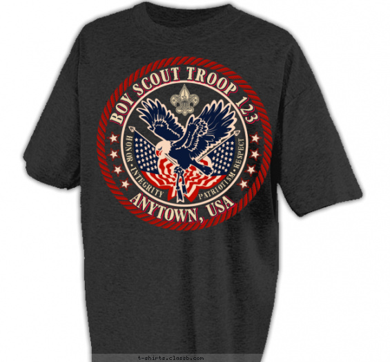 bsa troop t shirts