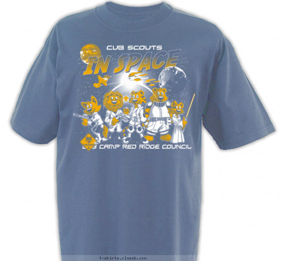 Cub Scout Space Themed Camp Design » SP7833 Cub Scouts In Space