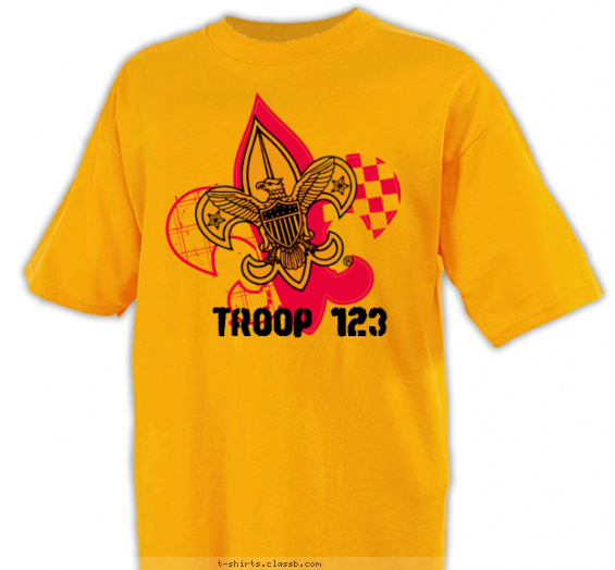 bsa troop t shirts